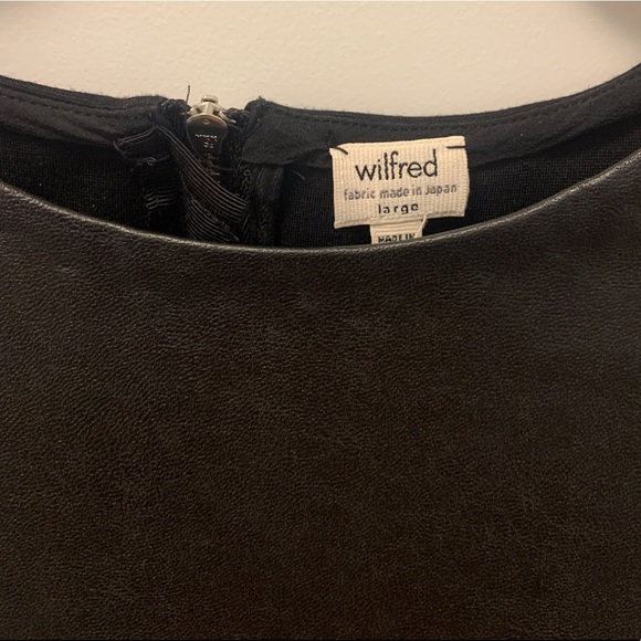 Aritzia Wilfred Bodycon Black Dress - Picture 6 of 6